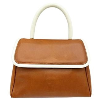 Fendi Pre-owned Vintage Handbag - Dames - Pre-owned - Bruin - Maat: ONE Size Leer