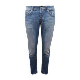 Dondup George Broeken - Heren - Jeans - Blauw - Maat: W35 Denim