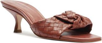 Schutz Kareena Knot Slide Sandal in Sauvage at Nordstrom, Size 6