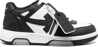 Off-white Schoenen, Dames, Zwart, 40 EU, Leer, Out Of Office Sneakers