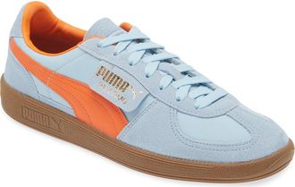 Puma Palermo Sneaker in Silver Sky-Cayenne Pepper-Gum at Nordstrom Rack, Size 7