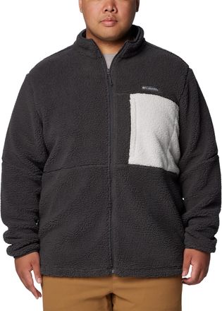 Columbia Mens Mountainside Heavyweight Fleece, 2024 Shark, XX-Large