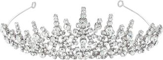Brides & Hairpins Matea Crystal Crown in Silver at Nordstrom