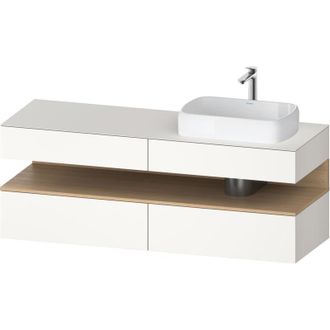 Duravit Qatego Consola Mueble Bajo Lavabo, 2 Extensiones, 2 - Duravit