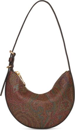 Etro medium ETRO Essential shoulder bag - men - CALFSKIN/Cotton/Canvas - One Size - Brown