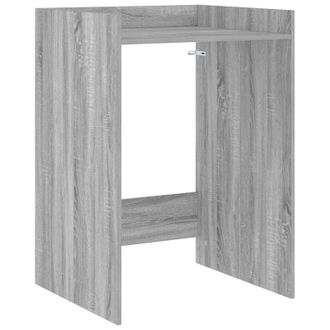 vidaXL Armario Para Lavadora Gris Sonoma 67,5 X 62 X 97 Cm Vidaxl