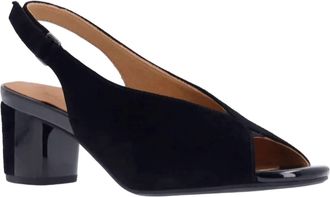 L'Amour Des Pieds Womens Murali Block Heel Sandals In Black