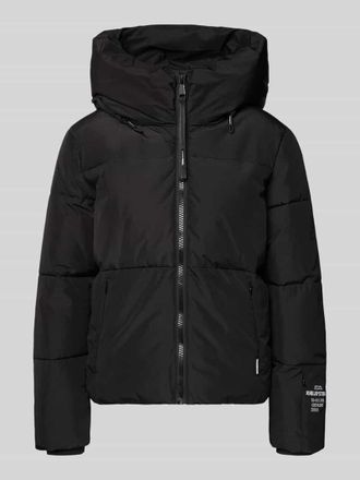 Khujo Steppjacke mit Reißverschlusstaschen Modell AUDREY MATT in Black, Größe XXL