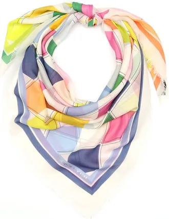 Kate Spade New York argyle square scarf in Cream at Nordstrom Rack