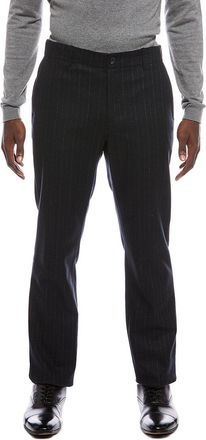 Vince Wool-Blend Flannel Pinstripe Trouser