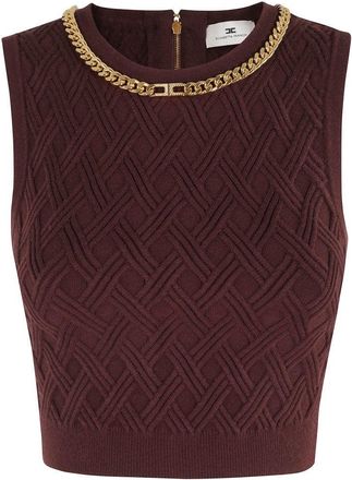 Elisabetta Franchi Top Tricot