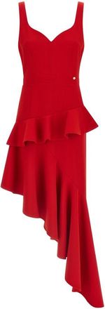 Catalina Furniture Catalina Womens Silk & Nylon Asymmetric Long Dress