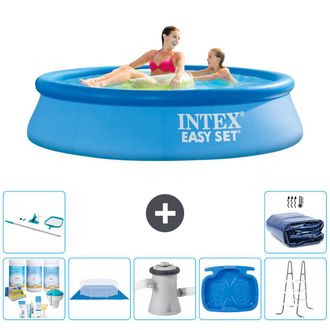 Intex Piscina Easy Set Redonda - 244x61 Cm - 7-piezas S20125
