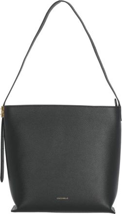 Coccinelle C-Me Lock Schoudertas - Dames - Schoudertassen - Zwart - ONE Size - Leer - Tassen