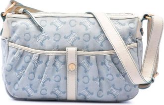 Celine Pre-owned Celine C Macadam Canvas Crossbody Ladies QI1XHJ764SZWJZKR