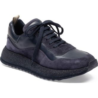 Officine Creative Race Rubrex 101 Low Top Sneakers in Blue at Nordstrom, Size 37.5