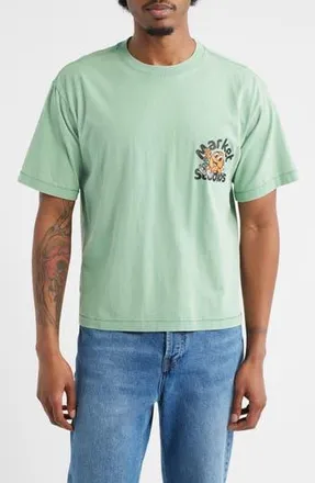 Market Chill in the Net Graphic T-Shirt in Green at Nordstrom Rack, Size Xx-Large