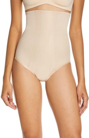 Miraclesuit High Waist Shaper Briefs in Warm Beige at Nordstrom, Size X-Large