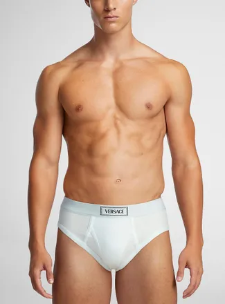 Versace Mens Ribbed brief