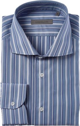 Corneliani Striped Poplin Dress Shirt