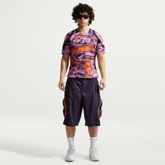 Nike Mens Project F.R.O.G. Woven Pod Cargo Shorts in Purple | IF1292-525