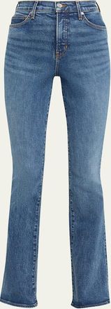 Veronica Beard Beverly High-Rise Skinny Flare Jeans