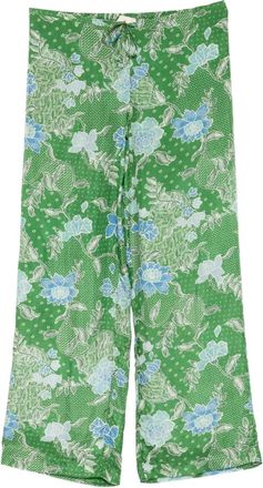 Hannah Art Wear Pantaloni Azra - Verde