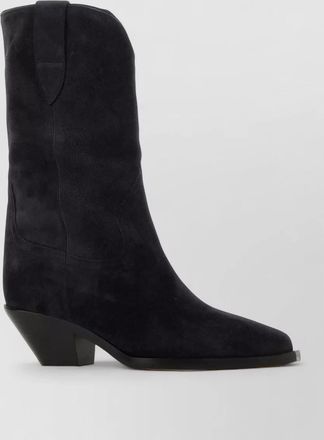 Isabel Marant DUERTO cuban heel suede ankle boots