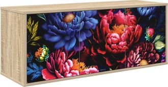 vidaXL Mueble De Tv Montado En La Pared Kiel 102 X 33 X 40 Cm Vidaxl