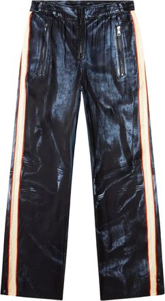 Diesel Pantaloni P-THECKS con banda laterale - Blu