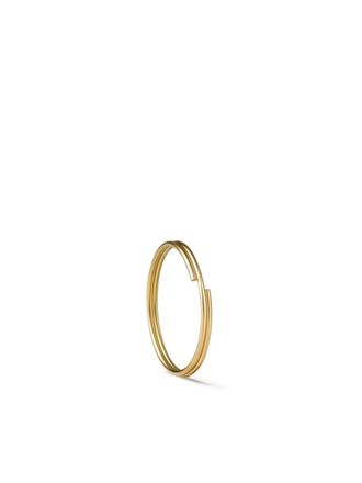 Shihara Orecchino Double Hoop 20 in oro giallo 18kt