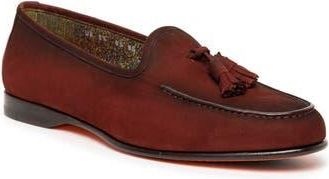 Santoni Andrea Tassel Loafer in Dark Red at Nordstrom Rack, Size 10.5