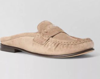 Fendi leather mules