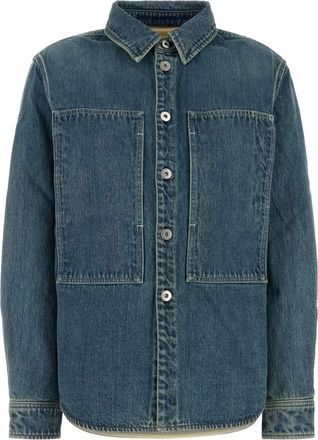 Jil Sander Camicia denim oversize - Blu