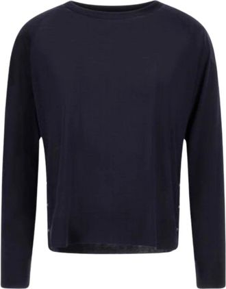 Herno Dames, Truien, Blauw, Maat: XS Katoen