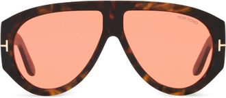 Tom Ford Eyewear Bronson sunglasses - men - Acetate - 60 - Brown