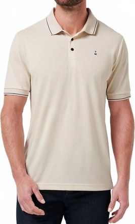 Travis Mathew Happier Hour Polo In Birch