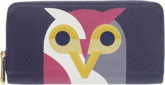 Louis Vuitton Epi Purple Epi Leather Long Wallet (Bi-Fold) (Pre-Owned)