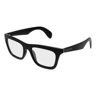 Gucci Glasses, male, Black, 53 MM, Squared Optical Frame