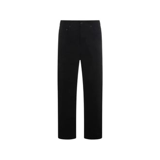 Carhartt Work in Progress Carhartt Wip, Straight Jeans, male, Black, Size: W33 Aaron Pant