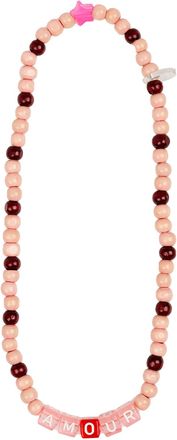 Lauren Rubinski Collier Love Beads AMOUR Rose