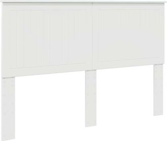 vidaXL Cabecero Con Cabecera Brillante 150 Cm Madera Contrachapada Vidaxl