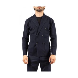 FILIPPO DE LAURENTIIS Heren, Jassen, Blauw, Maat: XL