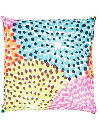 Missoni Home floral-print padded cushion - Green