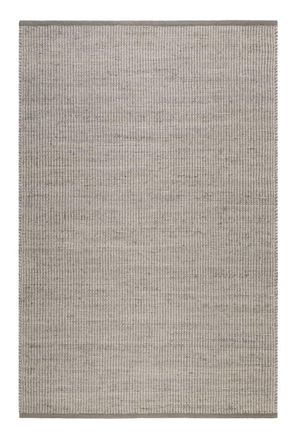 Esprit Alfombra hecha a mano en lana y yute color gris claro 160x230