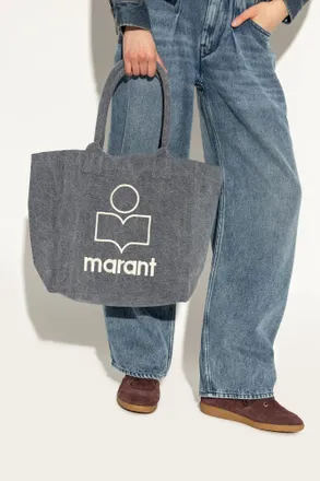 Isabel Marant Shopper Bag Yenky Small, Womens, Grey