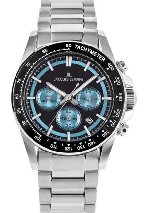 Jacques Lemans 1-2207B Mens Liverpool Watch - Silver - One Size