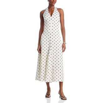 Line & Dot Ravyn Sleeveless Maxi Dress In White