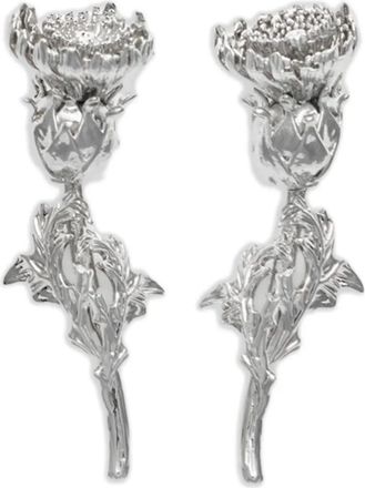 Blumarine Oorbellen met bloemen - Zilver