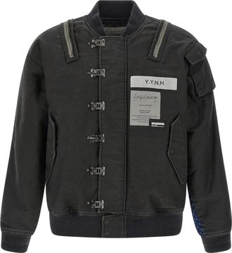 Yohji Yamamoto A-1 Deck Jacket - Heren - Bomber jackets - Zwart - 2XL - Katoen - Jassen
